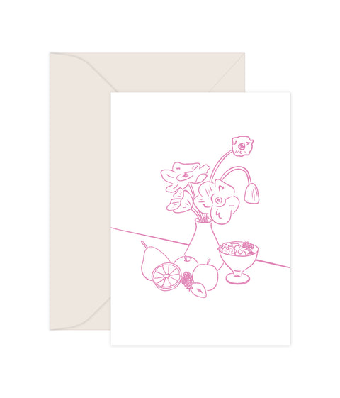 Poppy & Plume - Greeting Card