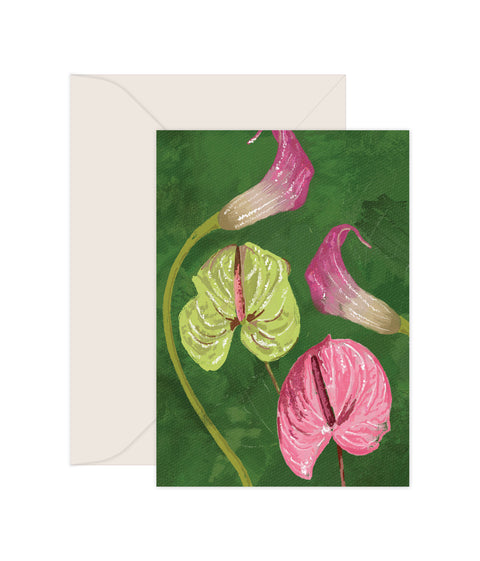 Floral Reverie - Greeting Card