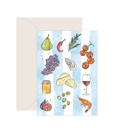 Antipasto Please - Greeting Card