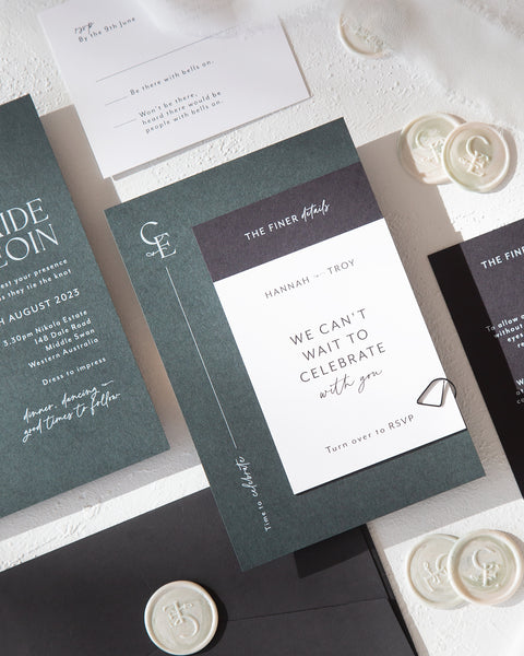 Blossie Traditional Invitation Layered Australia