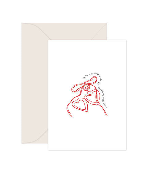 All's well - Greeting Card