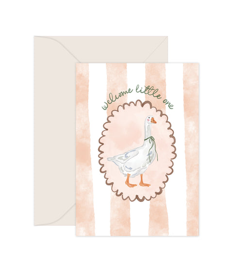 Welcome Little One - Greeting Card