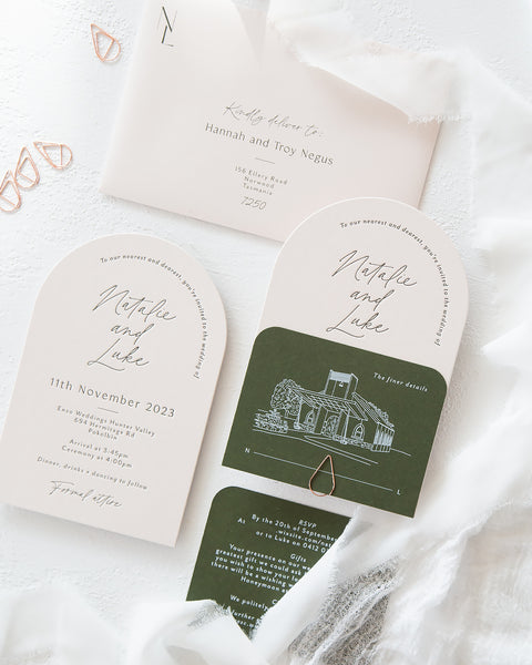 Enzo Hunter Valley Invitation